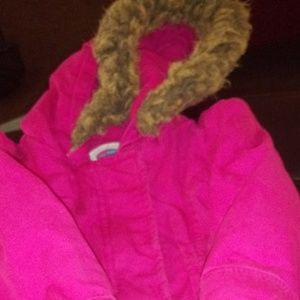 Old Navy Pink Pea Coat 18 to 24 months